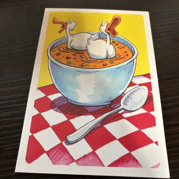 Duck funny get well greeting card - Picture 1 of 2